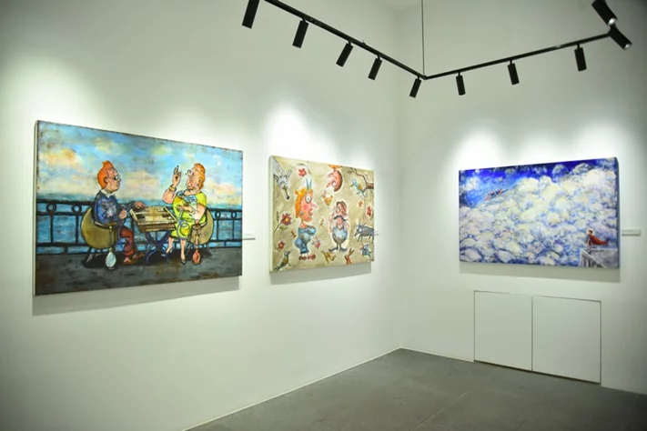 Refresh by Samir Tamari at Maya Art Space